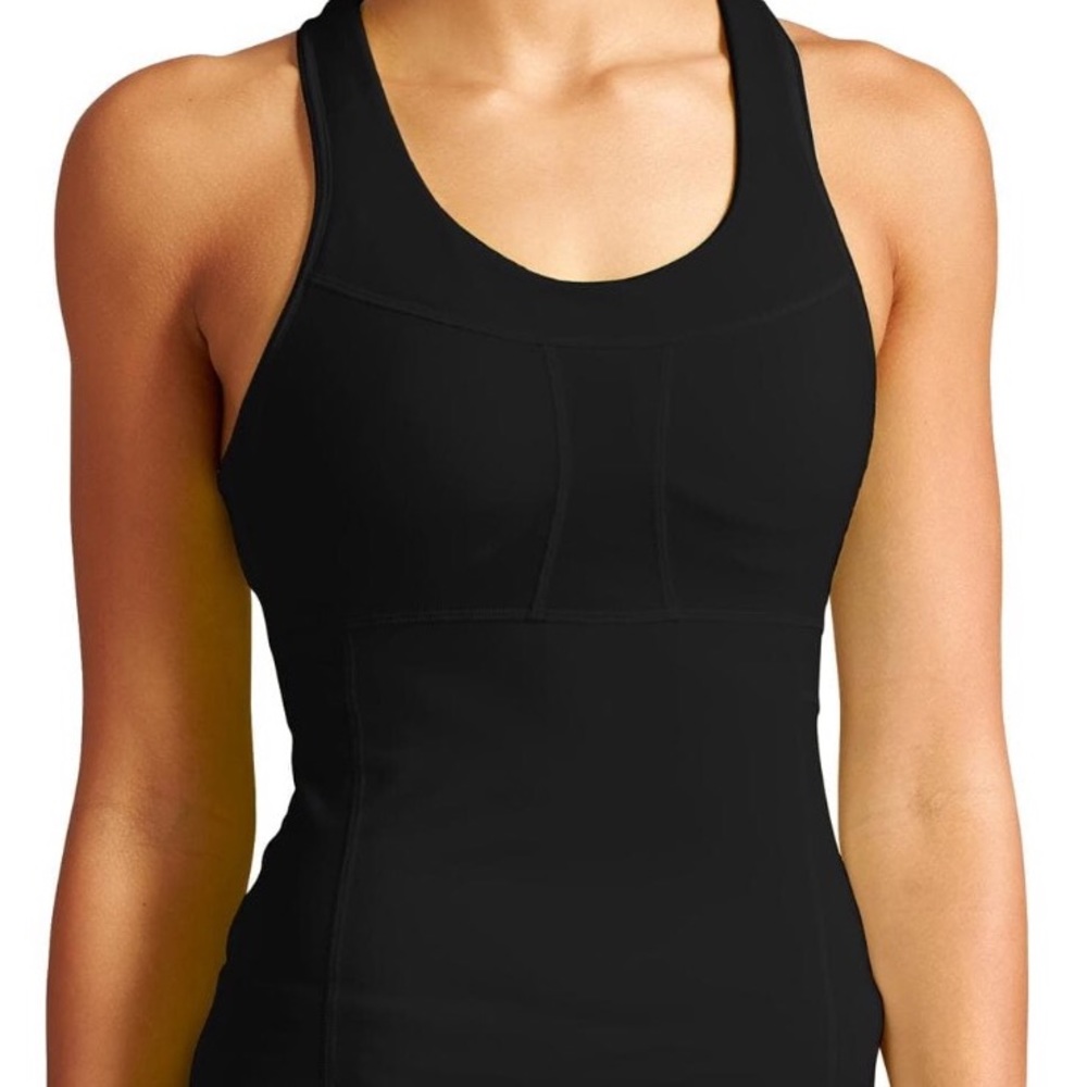Black Athleta Work Out Top